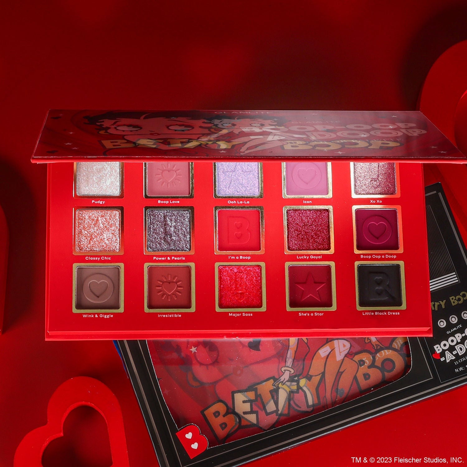 Glamlite - Betty Boop™ x Glamlite Palette Palette de fard à paupières - Multicolore